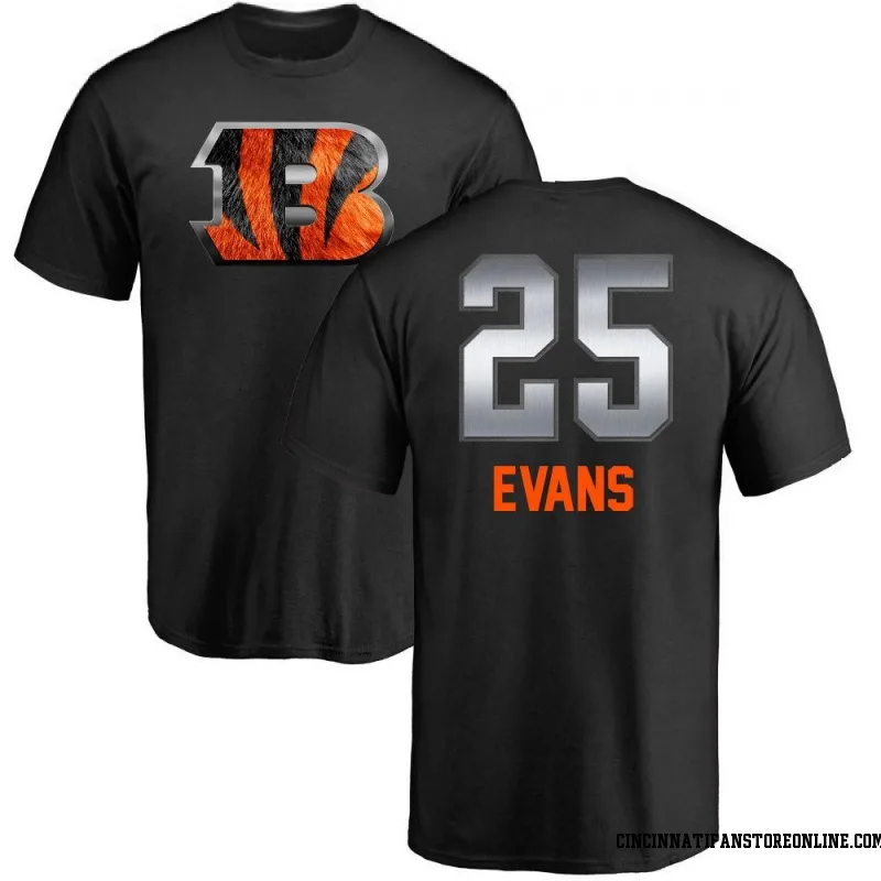 Elijah Holyfield Cincinnati Bengals Women's Black Backer Slim Fit Long  Sleeve T-Shirt 